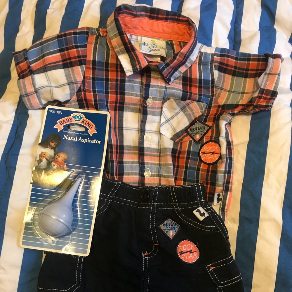2pc - 3-6mo Duck2Duck Goose outfit😍